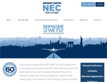 Tablet Screenshot of necconference.org